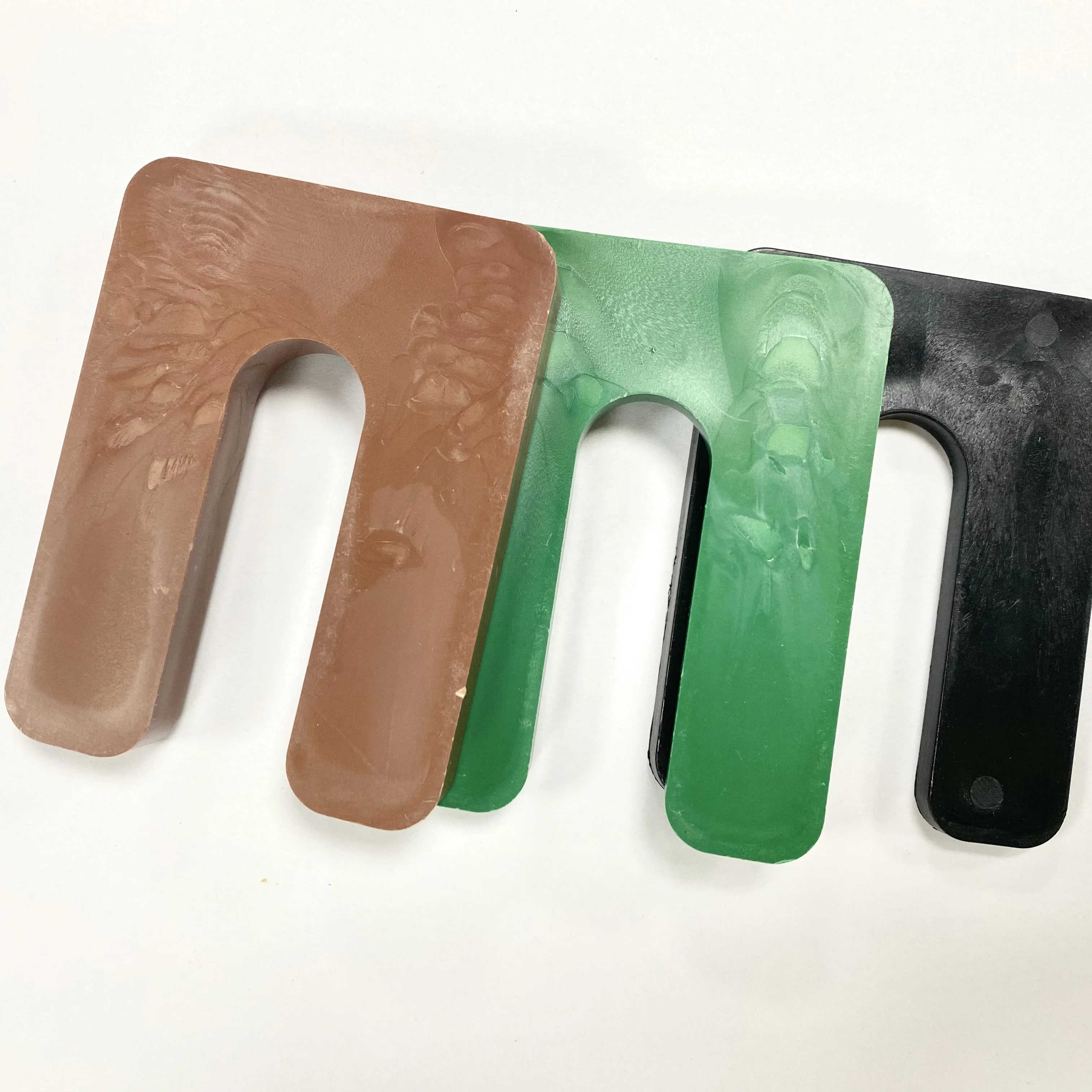 1/2' Window Packer Plastic Shims Structural Horseshoe U Shaped Tile Spacers Horseshoes Shims Plastic Packers for Leveling