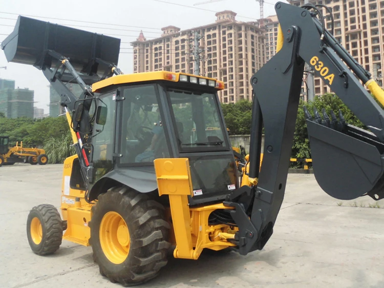 New Model Chinese Tractor Backhoe Loader With Optional Bucket And Other Spare Parts