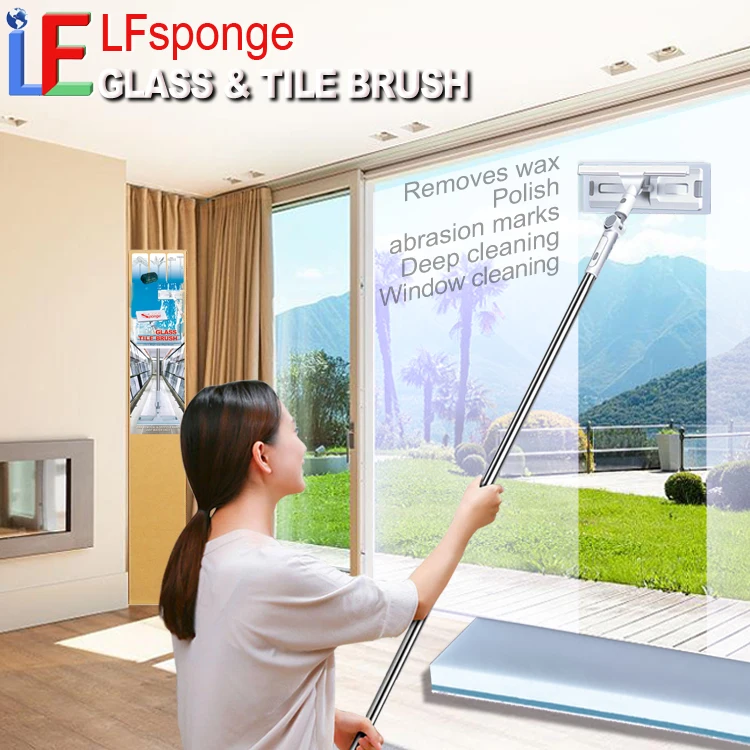 Professional new house Tile dewaxing brush  Hard-Surface Floor Refreshing and  Polishing pad Glass & tile brush wholesaler