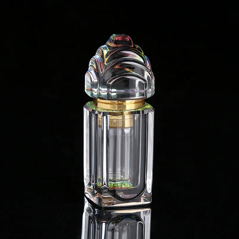 CJ-New Fashion 3ml Crystal Essential Oil Bottle Unique Empty Perfume Bottles