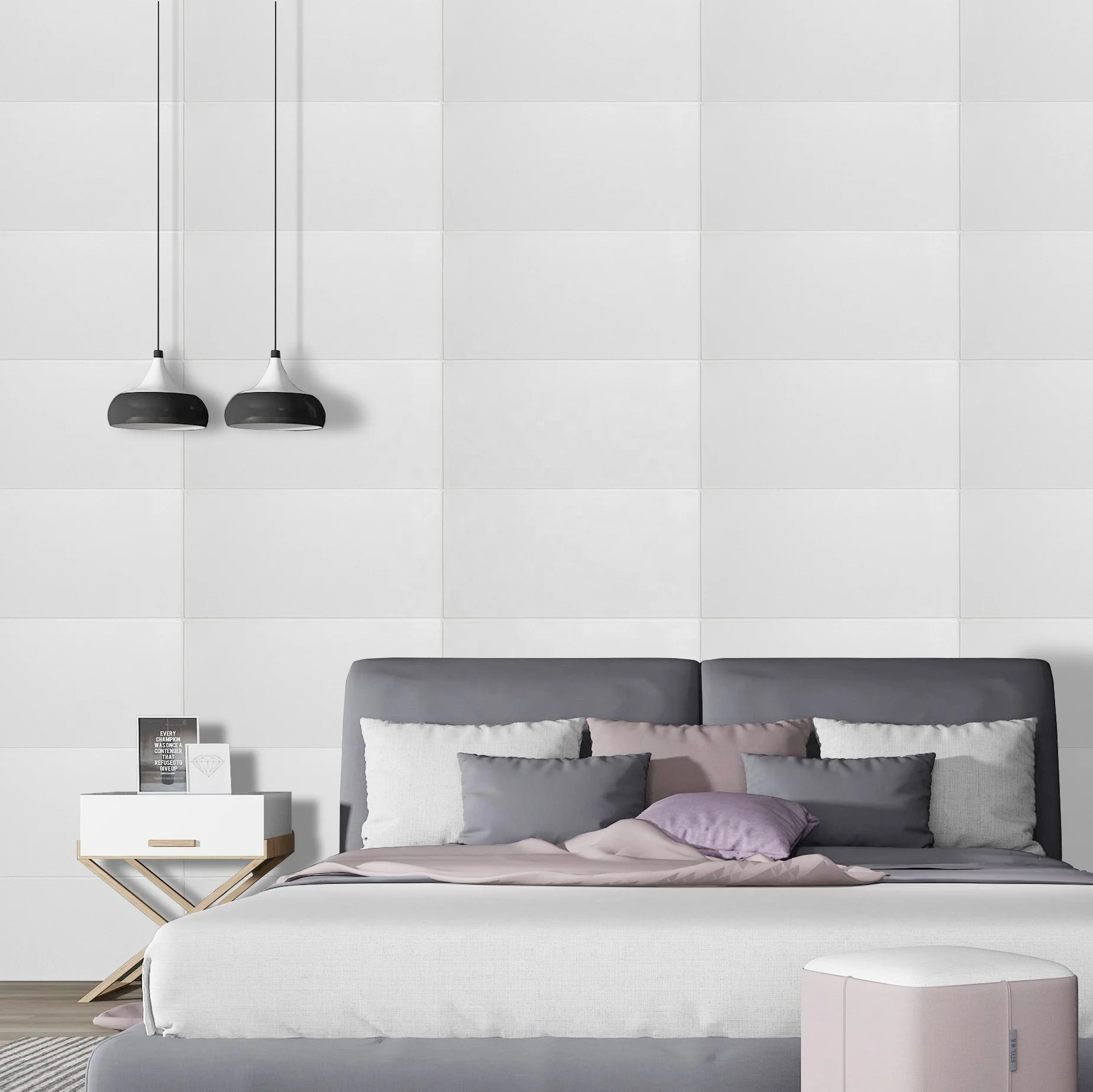 Living Room Wallpaper 3D Foam Diy Vinil Adhesivo Bata Decorativo Stickers For Bedroom Walls