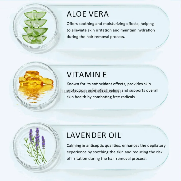 Silk Smooth Skin and Hair Removal Cream Gently Cleanses the Whole Body Universal Underarm Hair Removal Wholesale