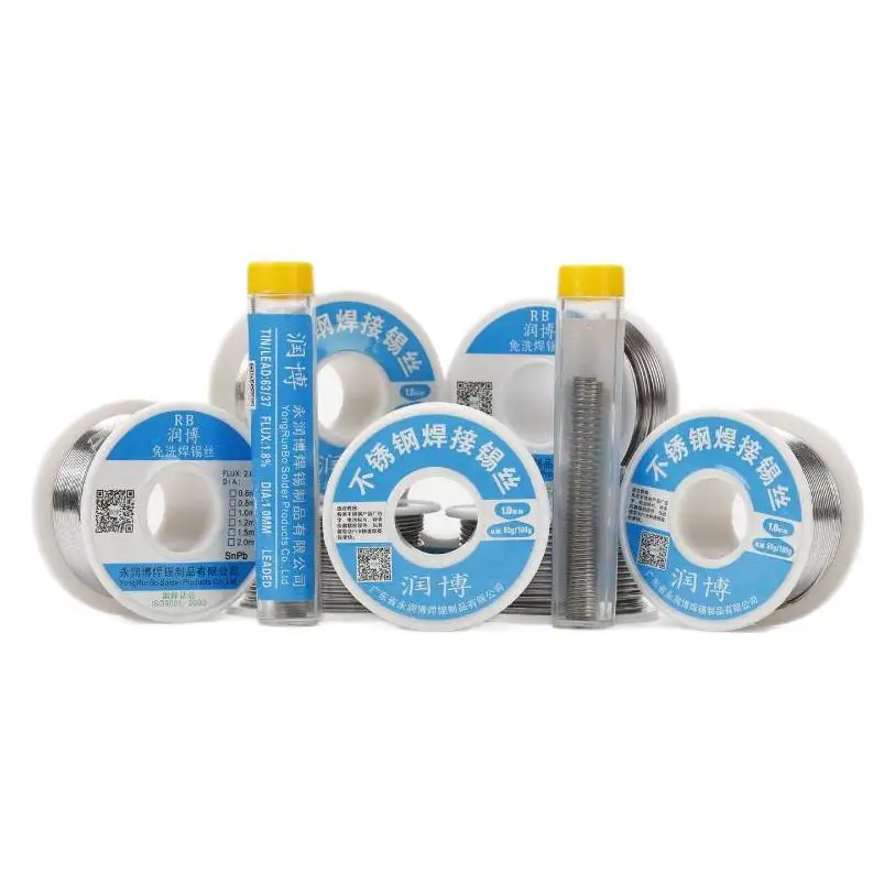 Sn50 Pb50 63 37 60 40 50 50 0.8mm Flux cored Solder Wire Tin Lead Solder Wir For RunBo