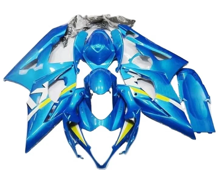 2021 WHSC Motorcycle Parts For SUZUKI GSXR1000 2005-2006 Fairing Cover Kit Blue