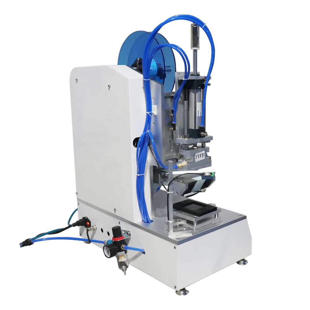 Semi Automatic High Precision Flat Labeling Machine Case Packaging Type for Electronic Products 20mm~180mm 20mm~200mm 10mm~60mm