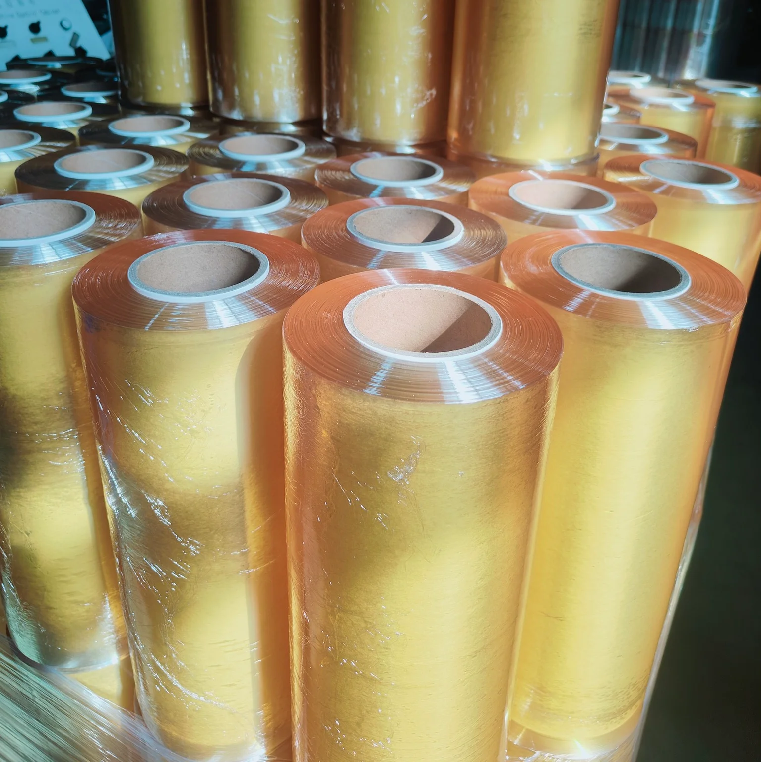soft pvc film plastic transparent film roll waterproof food and meat packaging 30cm*400m pvc food cling film jumbo roll