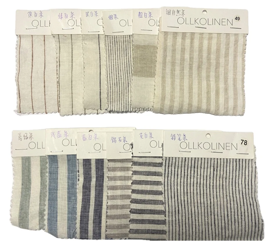 100% Flax Linen Fabric, 280cm Wide Natural Linen Fabric for bedding, napkin, cushion cover, table cloth, curtain, garments, etc