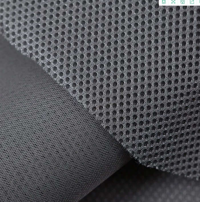 sandwich 180g 3d mesh fabric for backpack