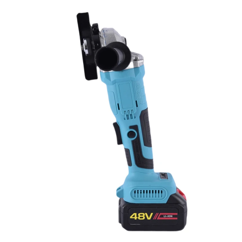 New 21V Li-ion Battery Cordless Brush 100mm Angle Grinder Grinding Cutting Machine
