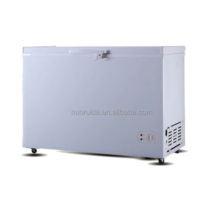 12V DC solar deep chest freezer with battery powered freezer solar refrigerator with solar panel