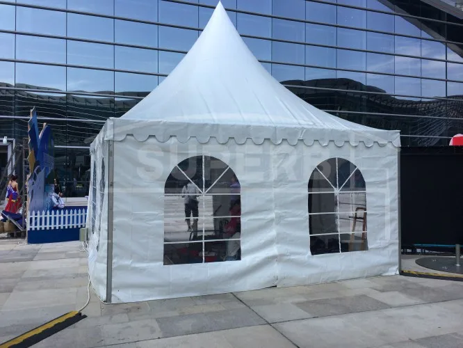 Pagoda Party Tent Second Hand Portable Pvc Metal Aluminum Pvc Coated Garages, Canopies & Carports Aluminum Alloy TUV.SGS.BV