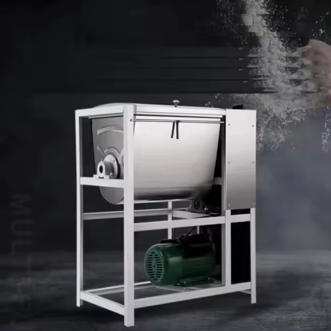 Fully automatic dough mixer commercial 25 kg 5 kg 12.5 kg thickened stainless steel flour mixer kneading machine