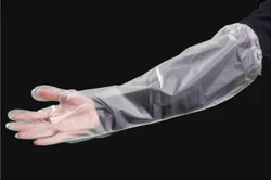 Пластиковые одноразовые перчатки для уборки пищевых продуктов
