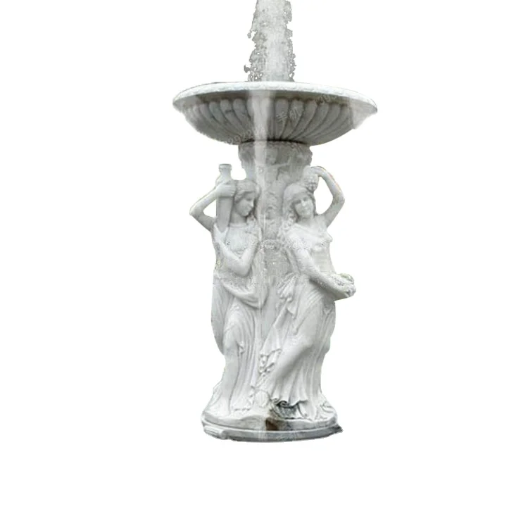 Marble stone fountain surround lady dancing marble fountains and sculptures
