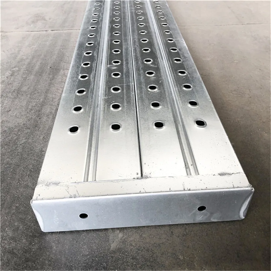 Строительные строительные леса, металлические стальные доски, бортовые стальные строительные леса