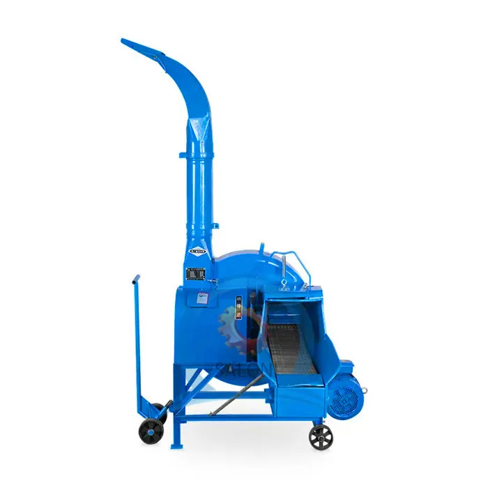 hot sale farm use grass chaff cutter straw crusher cutter automatic rice straw chaff cutter