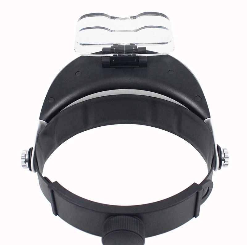 1X 1.5X 2X 2.5X 3.5X Reading LED Lamp Wearing Magnifying Glass Replaced Lens for Older Reading Glass