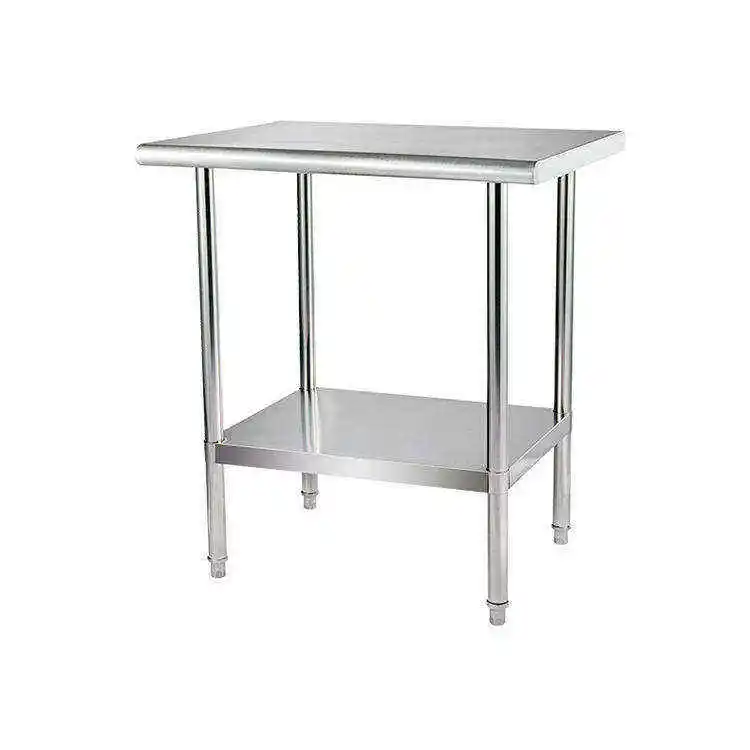 Other Hotel & Restaurant Supplies Commercial Stainless Steel Prep Table Inox Working Table Kitchen Work Table with Under Shelf