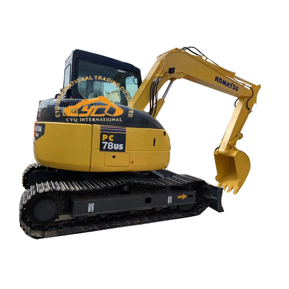 Used Komatsu Mini Excavator Komatsu Pc78us-6 Small Excavator Komatsu Pc78 Hydraulic Excavator for Sale Japan Original 4.5km/h