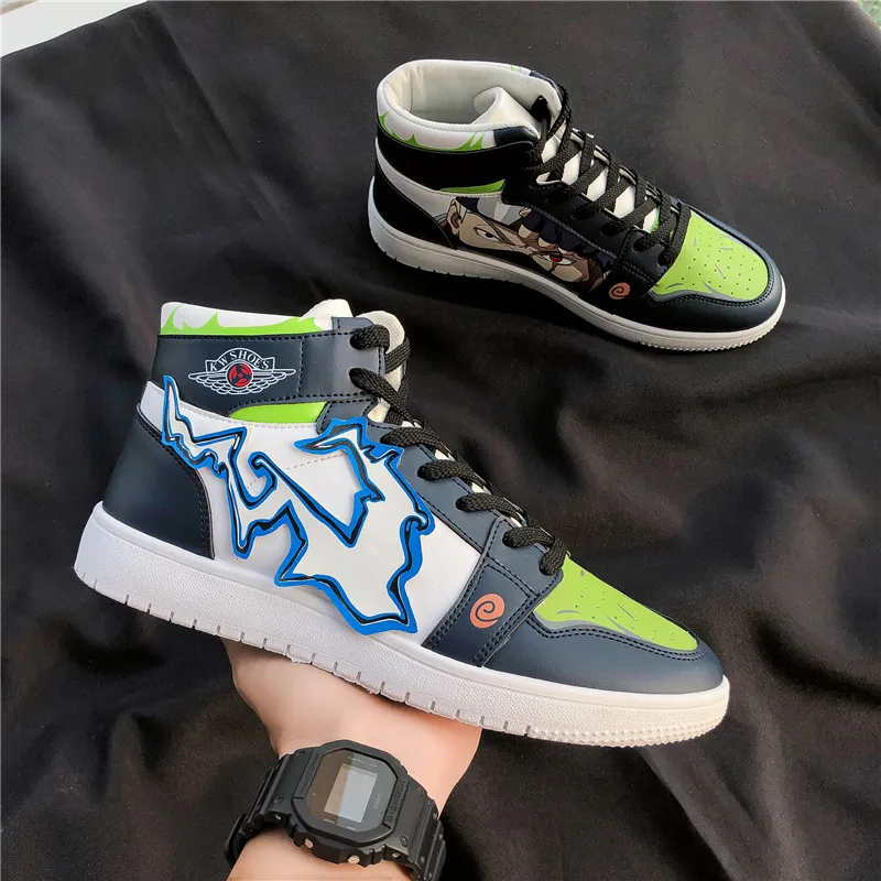 Breathable New Arrived New Design Air Casual Skateboard Shoes Fashion Women Ladies Men High top Leather Sport Anime Sneakers