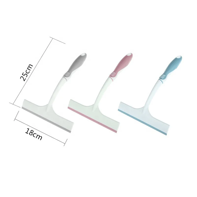 Hot sale multi-purpose cleaning tool Bathroom mirror car glass cleaning scraper Plastic wiper