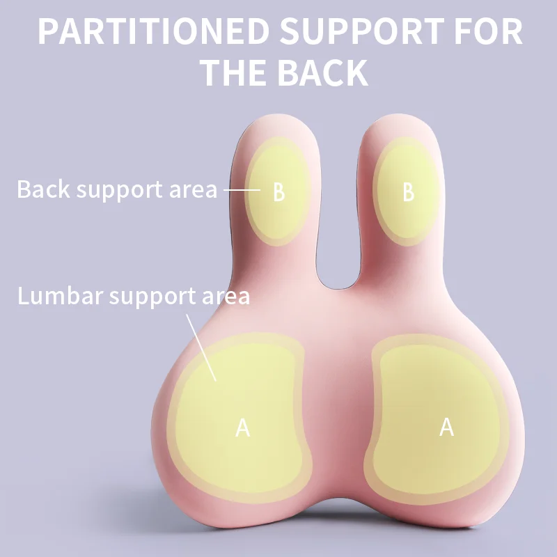 high quality slow rebound ergonomic memory foam car seat headrest designer car pillow