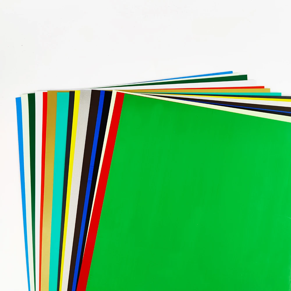 16 Colors/Pack 10*12inch Sheets Flexible PU Heat Transfer Press Vinyl For Clothing