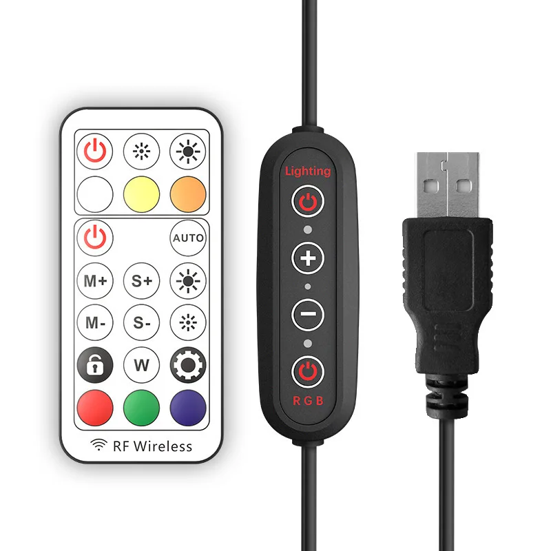 Newly Infrared/Blue tooth control 5050 RGB magic Color Changing Computer/TV/ display background light