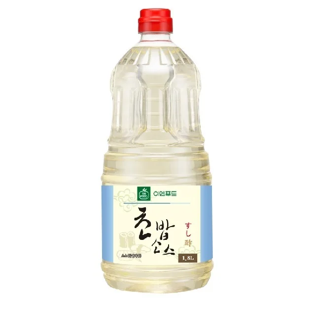 Best Selling Bulk Wholesale Industrial Packing Glass Bottle Sushi Fermented Healthy White Rice Vinegar