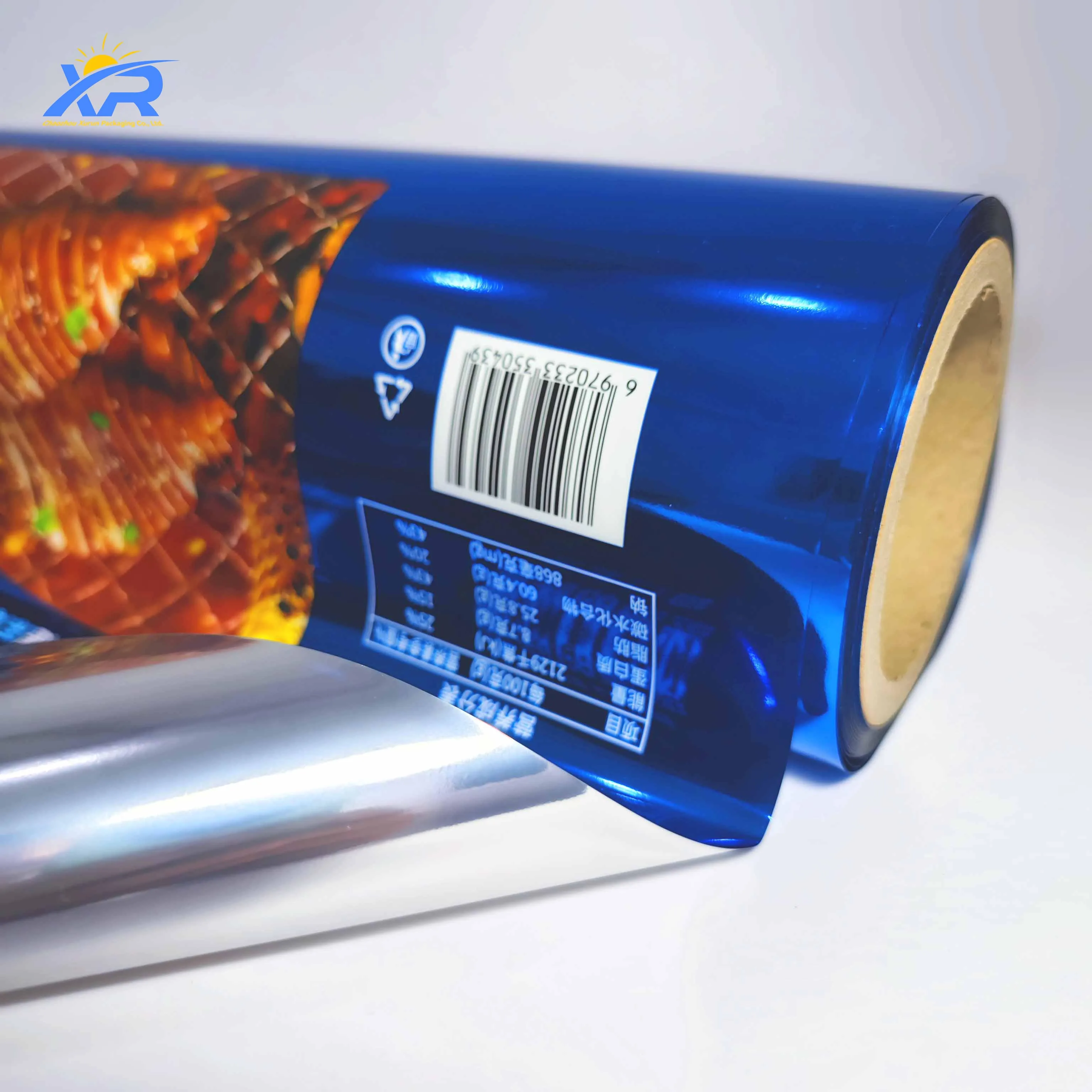 Wholesale Full Printing Plastic Packaging Roll Film Custom Bag for Cookies Packaging Waterproof Mylar Bag