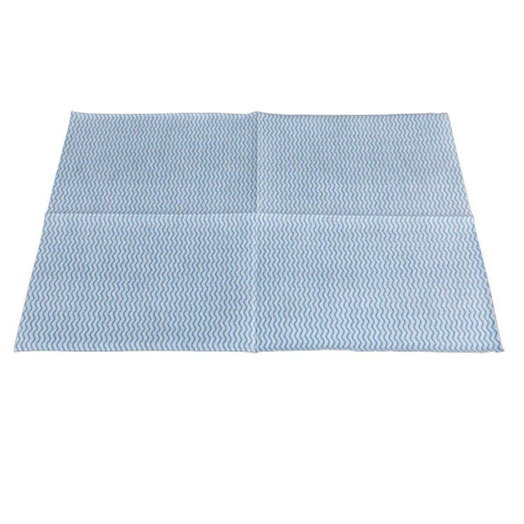 Food Service Wipes Color Coded Cleaning Cloth Spunlace Nonwoven Fabric