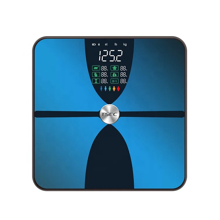 BMI Human Health Digital Body Fat Scale 180kg Electronic Smart Body Bathroom Scales Digital Large Screen Weighing Body Fat Scale