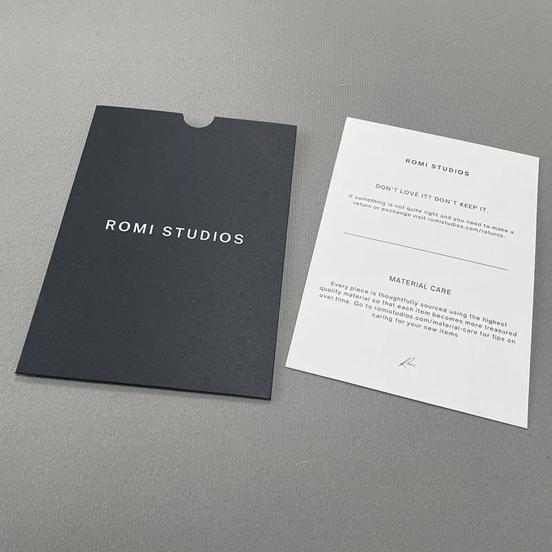 Wholesale Envelopes And Thank You Card Set For Small Business With Customized Printing Your Logo Paper Business Greeting Cards