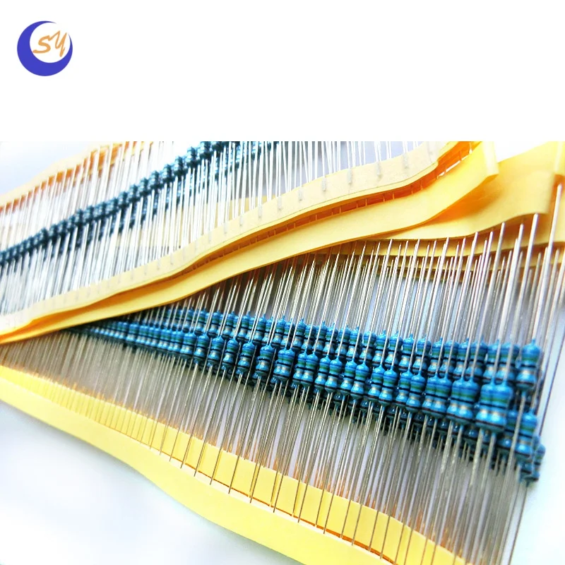 1/2W ±1%  Metal Film Resistors 0.1/0.24/0.3/0.43/0.68/0.91R ±1% SHENZHEN BOM List Matching Service PCB Electronic Components