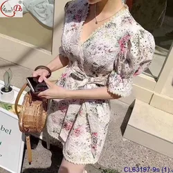 CL63197 100% хлопок с вышивкой ушками мягкая швейцарская вуаль с цветным принтом дизайнерская кружевная ткань chowleedee