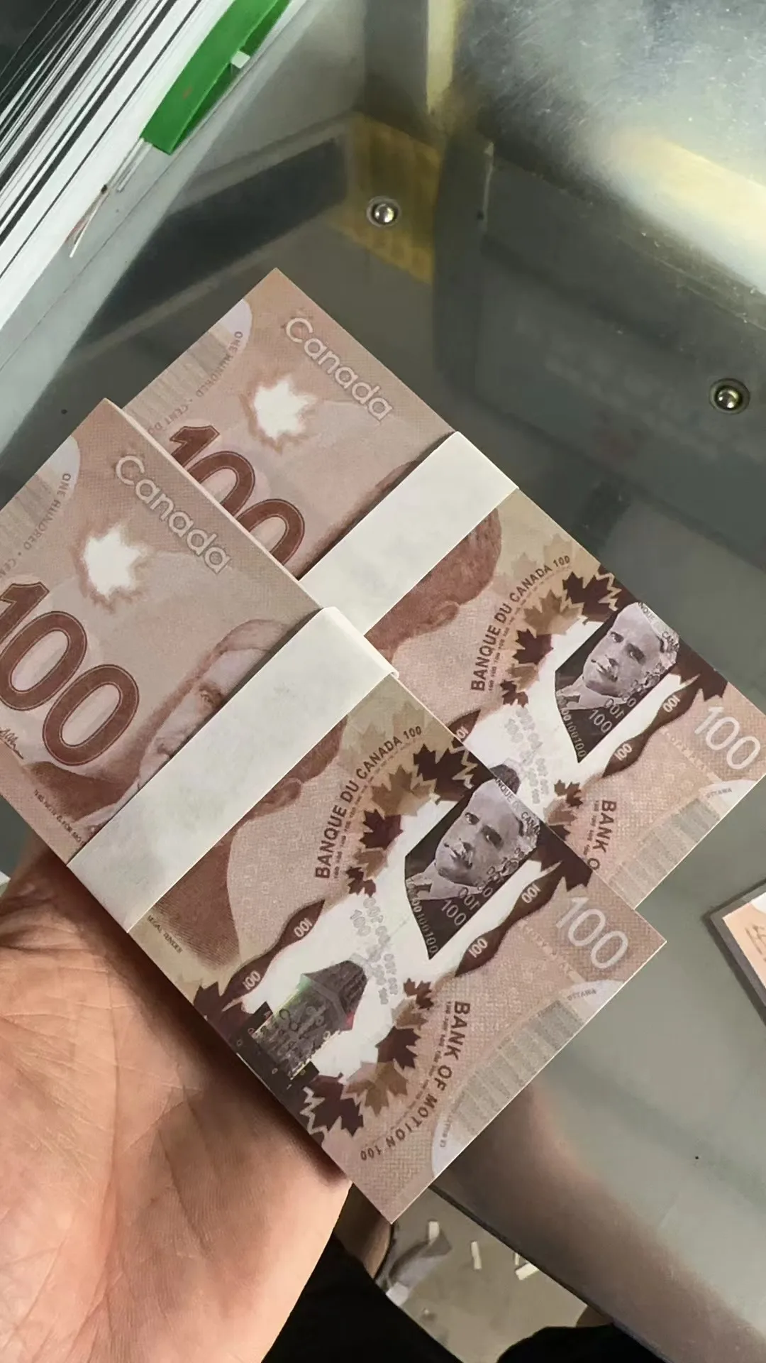 High quality custom  money props notes canadian play money