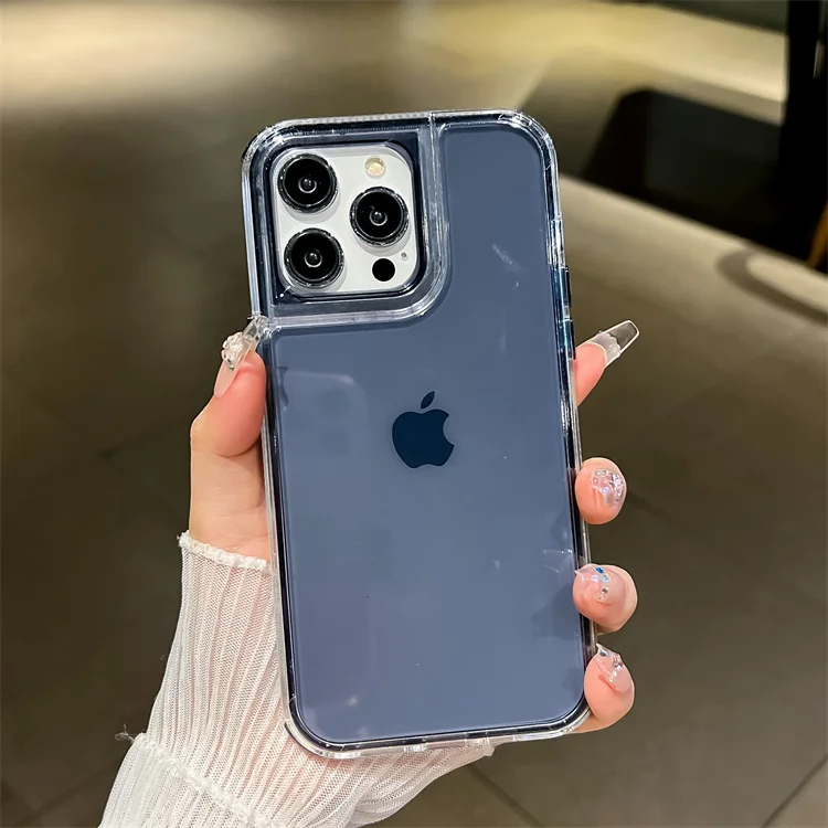 Colorful Clear Space Cover Shockproof Hard PC Soft TPU Phone Case For Samsung Galaxy A56 A26 A16 A06 A15 A05