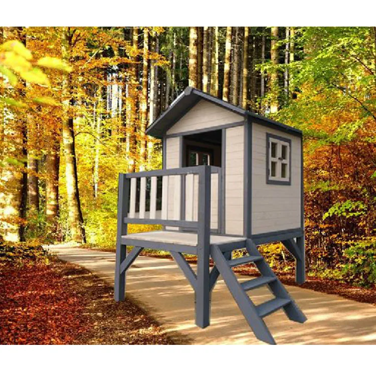 Качественное оборудование для деревянной игровой площадки под заказ, детский деревянный игровой домик