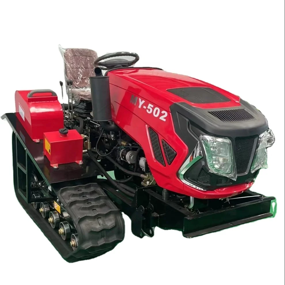 Новый гусеничный культиватор мощностью 120 л.с.