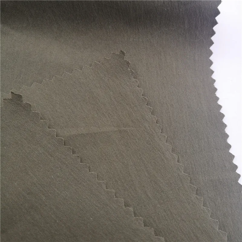 Wholesale 40S plain white cotton nylon spandex 4 way stretch fabric online cotton blend fabric for jacket