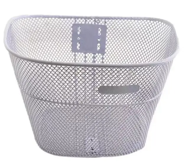 Good Selling Stainless Steel Bike Basket Black Wire Bicycle Front Basket