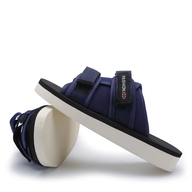 Wholesale cheap black summer sports casual flat men sandals