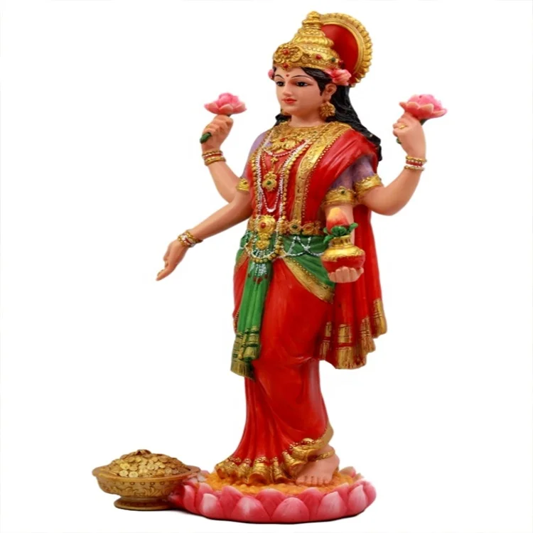 Статуя богини Шри лакши, богатство и процветание