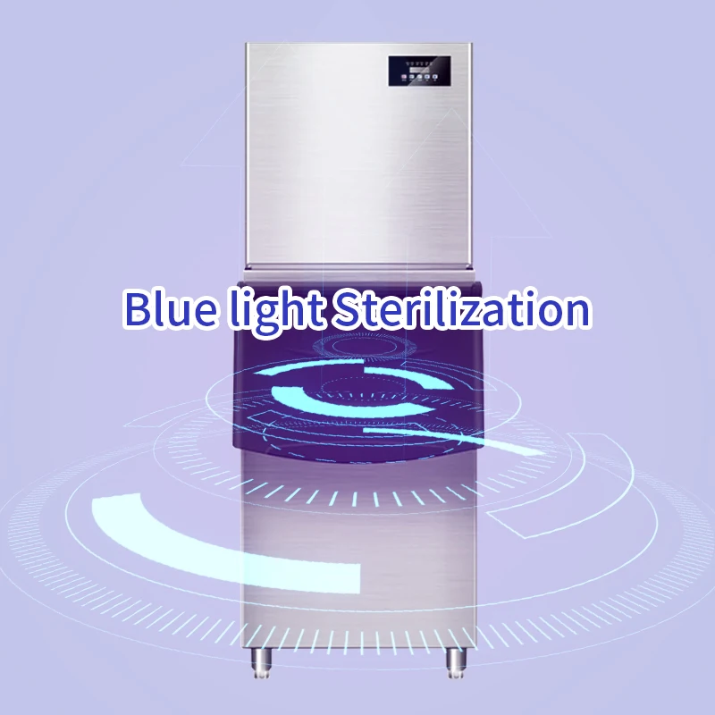 MUXUE commercial Automatic Ice Maker 250kg/24h Cube ice Making Machine small bar Milk Tea shop