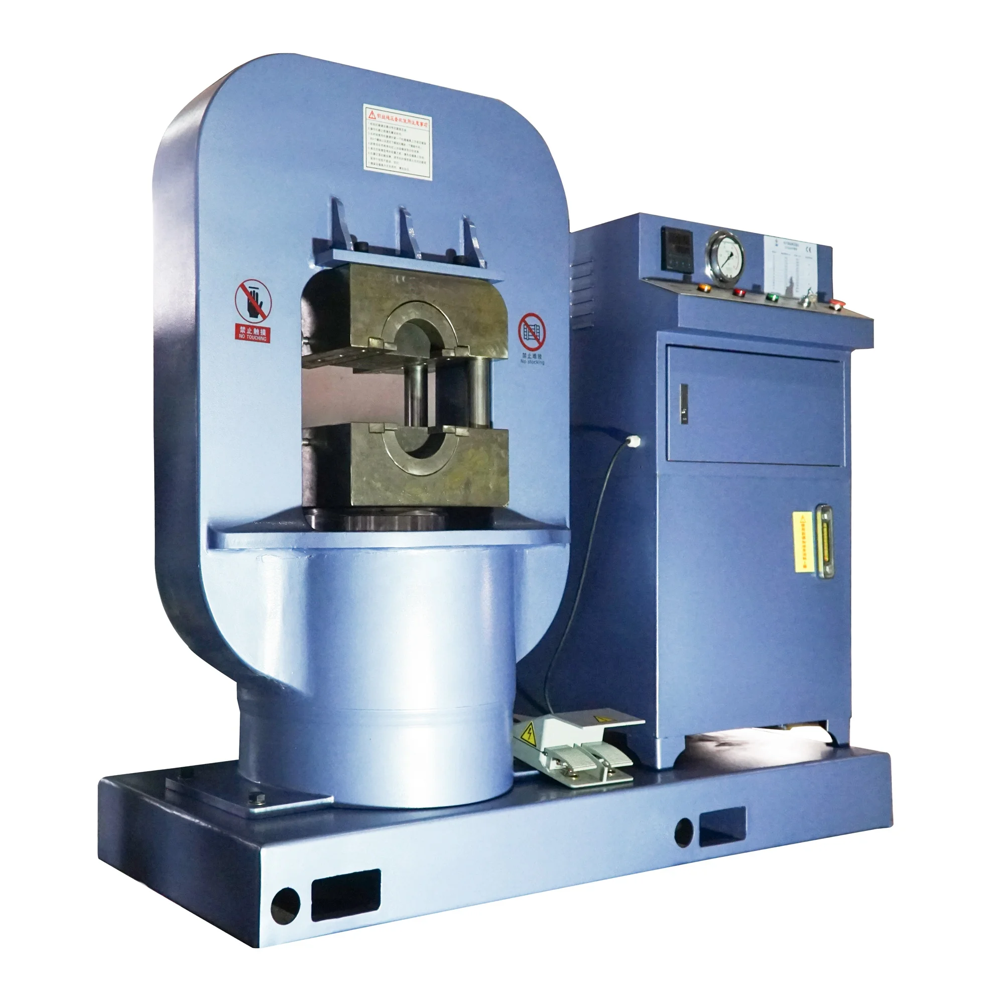 800Ton hydraulic steel wire rope grommet sling  swaging machine for wire rope slings