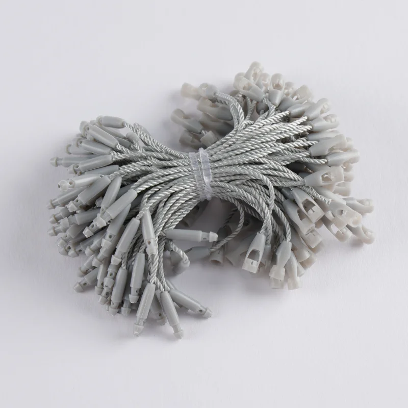 Hot Selling Colors Available in Multiple Colors   1000 Pieces Per Pack Polyester Rope Clothing Label hang Tag  String