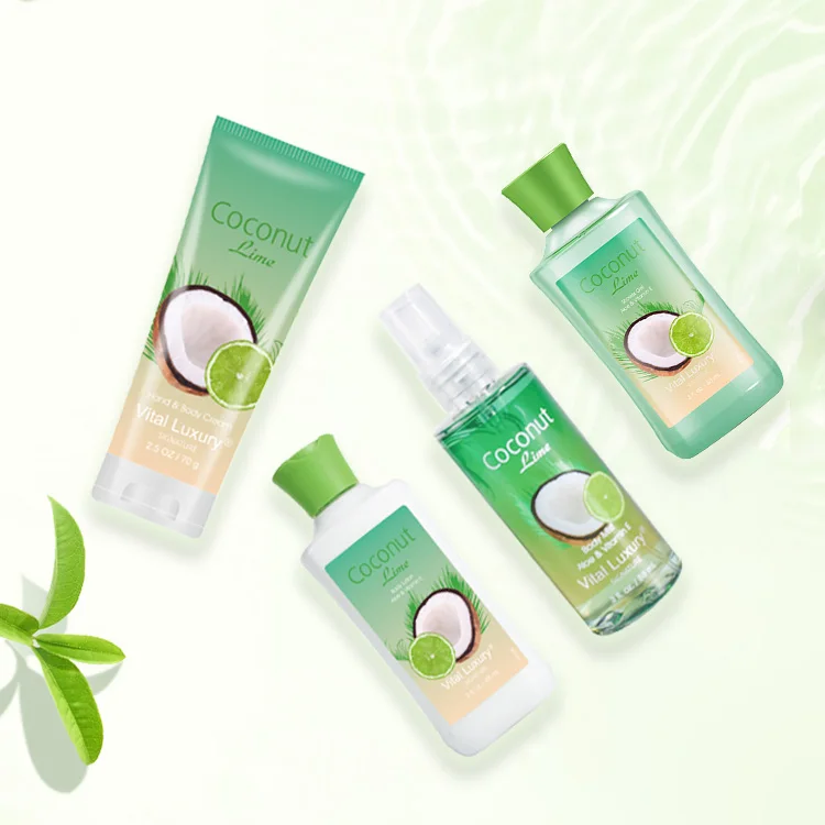 Gift Box Packaging Skin Moisturizing Body Lotion And Shower Gel Spa Bath Gift Set