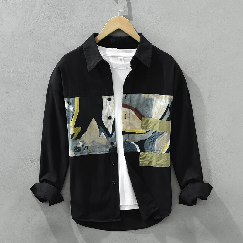 Модная Весенняя Мужская рубашка 100% хлопок на пуговицах Оксфорд рубашки поставщики