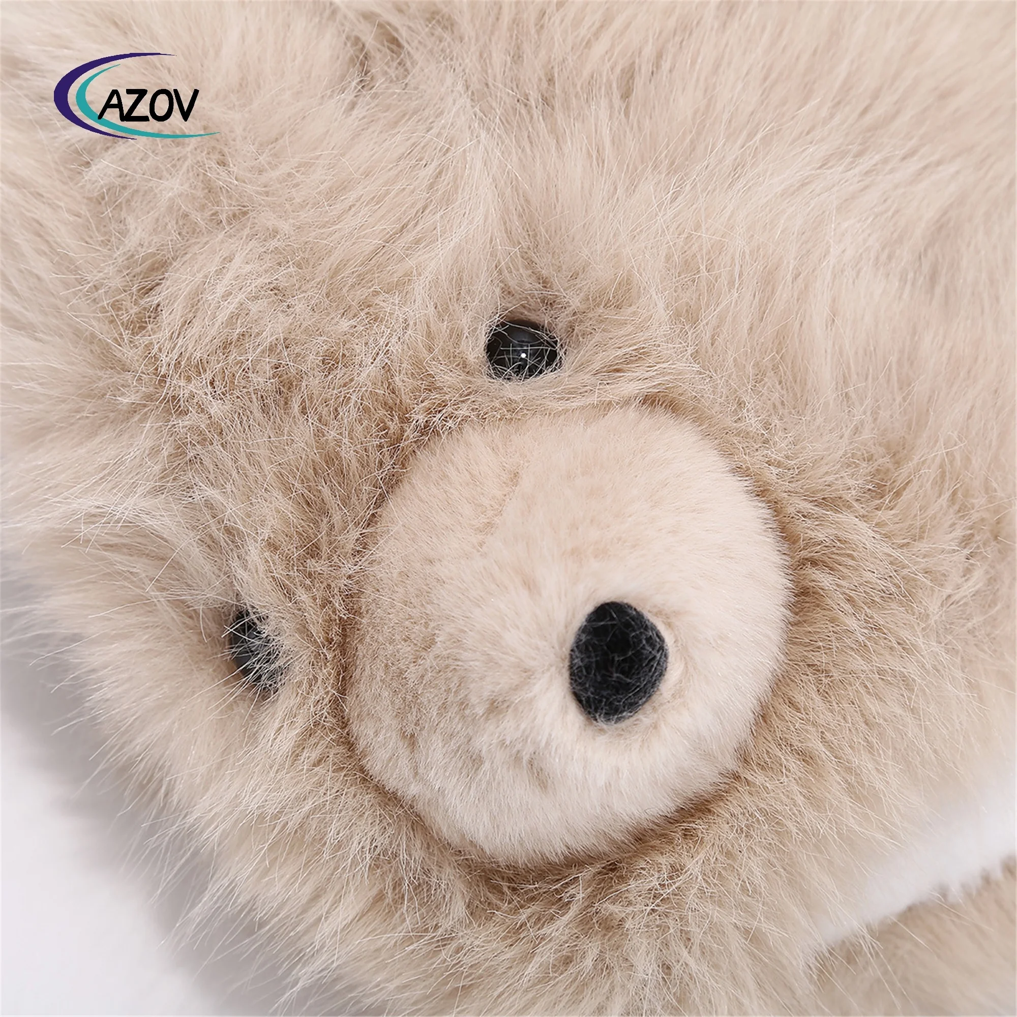 Hat Winter Female Plush Cute Polar Bear Ushanka Cold-Proof Warm Cartoon Earmuffs Hat Windproof Pullover Beanie Hat