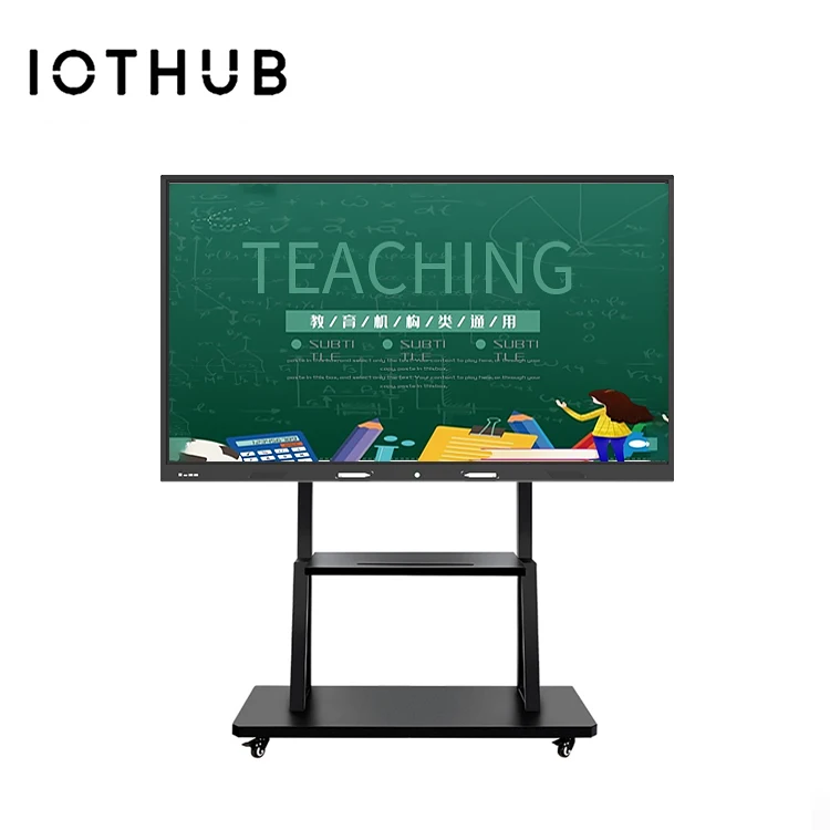 White Board Glass Whiteboard With Stand Whiteboard Digital 4K Smart Android